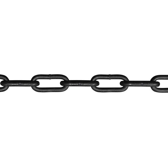 ACCO BLACK FINISH TRAWLEX CHAIN 3/8" (BY FOOT)