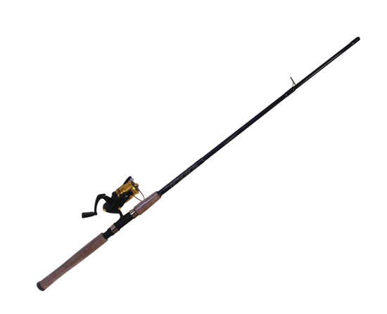 Master Rod Freshwater Light Combo, Smoke