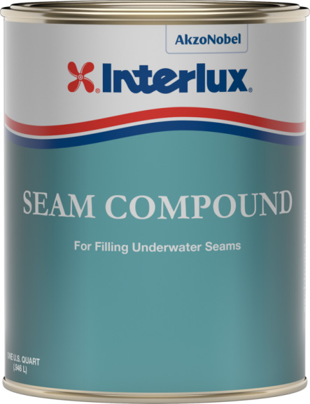 INTERLUX SEAM COMPOUND BROWN UNDERWATER QUART