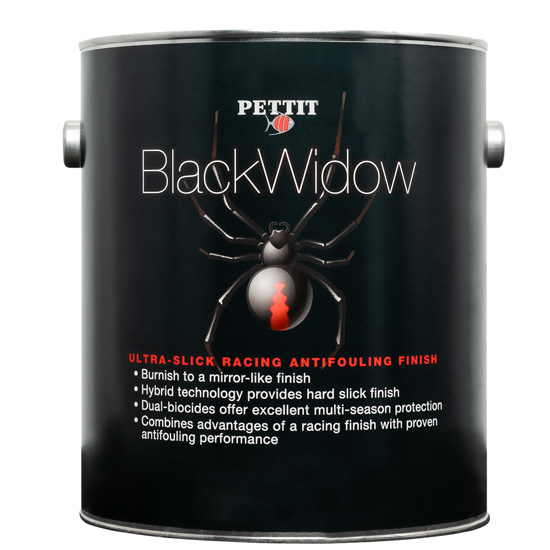 PETTIT PAINT BLACK WIDOW RACING FINISH GALLON