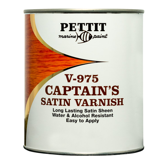 PETTIT PAINT CAPTAIN'S VARNISH SATIN SHEEN QUART