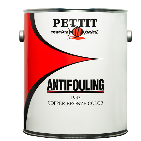 PETTIT PAINT COPPER BRONZE ANTIFOULING PAINT QUART