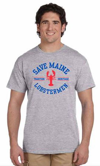 SAVE MAINE LOBSTERMEN T-SHIRT