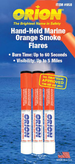 Flare Kit Consisting of 3 CIL/Orion Red Rocket PM$ Parachute