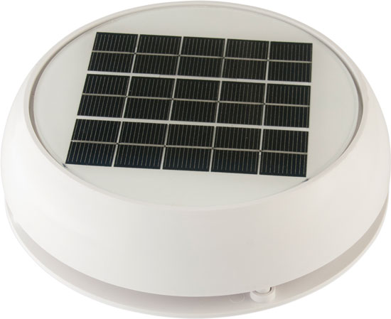 N20803W DAY/NIGHT SOLAR VENT 3" WHITE