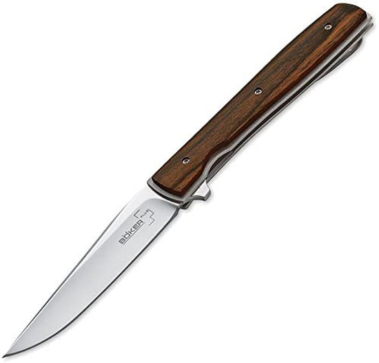 KNIFE BOKER URBAN TRAPPER LIGHTWEIGHT POCKET KNIFE WITH COCOBOLO HANDLE