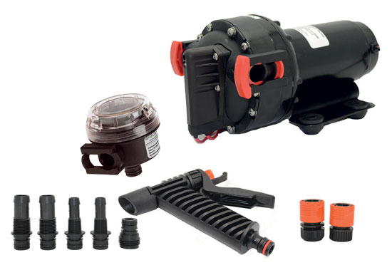JOHNSON PUMP WASHDOWN PUMP AQUA JET 3.5 GPM  12V