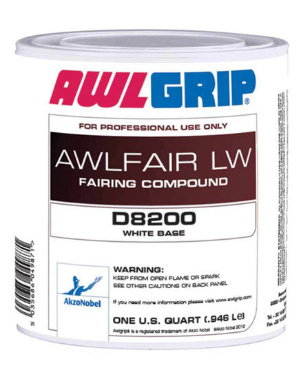 AWLGRIP AWLFAIR LW STANDARD FARING COMPOUND WHITE BASE QUART