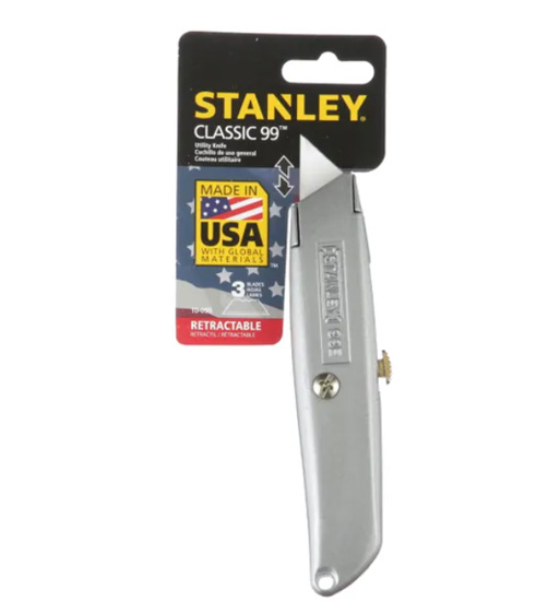 Stanley 6 in. Classic Retractable Utility Knife 10-099 - The Home