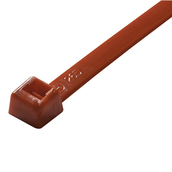 CABLE TIES 14" 50LB RED 100 PER PACK