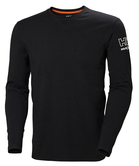 HELLY HANSEN KENSINGTON LONGSLEEVE BLACK 2X-LARGE