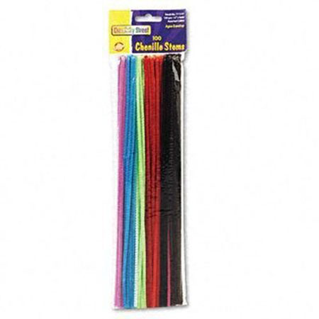 PIPE CLEANER 12" 100 CT ASSORTED