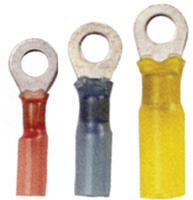 ANCOR 311225 RING TERMINAL HEAT SHRINK 16-14 AWG #8 SCREW 25/PKG