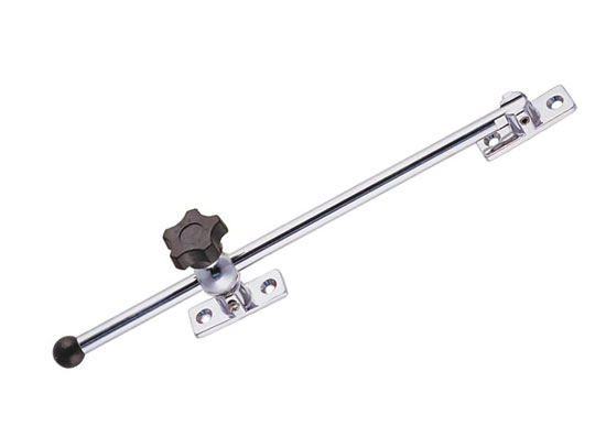 WINDSHIELD ADJUSTER 10" CHROME