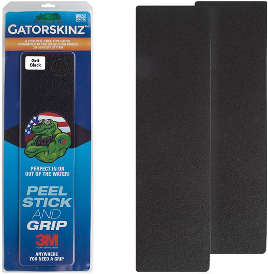 GATORSKINZ STEP PAD GRIT BLACK 2 PACK