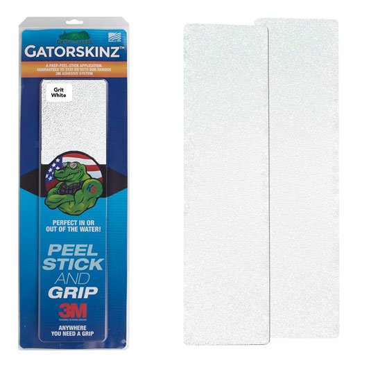 GATORSKINZ STEP PAD GRIT WHITE 2 PACK