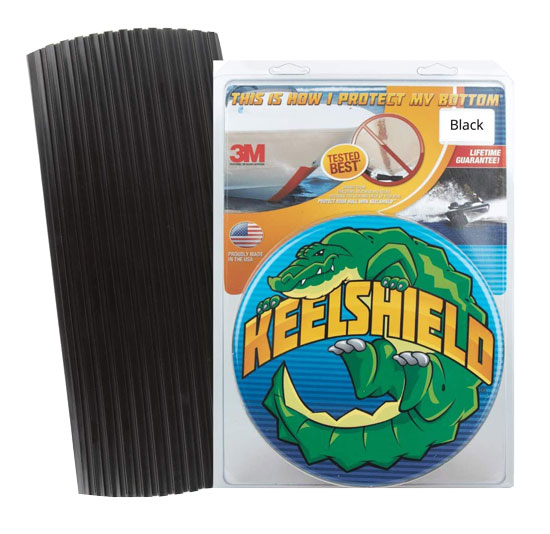 KEELSHIELD 4' BLACK ADHESIVE BACKING