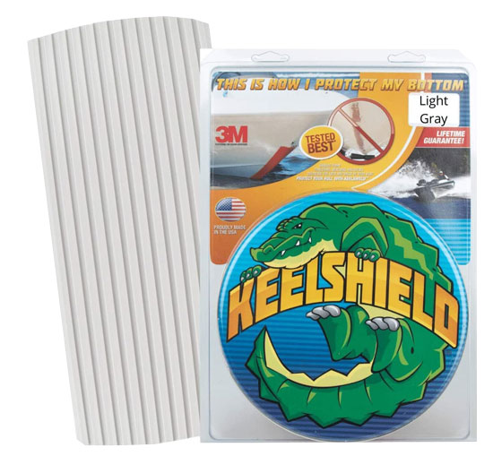 KEELSHIELD 4' LT GRAY ADHESIVE BACKING