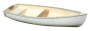 DINGHY ROWING 8'6" RIGID V RAIL VINYL GUNWAL