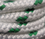 NOVABRAID XLE JIB/SPIN HALYARD 7/16"X100' POLYESTER DOUBLE BRAID WHITE