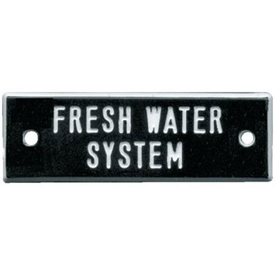 IDENTI-PLATE FRESH WATER SYSTEM