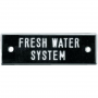 BERNARD ENGRAVING IDENTI-PLATE FRESH WATER SYSTEM