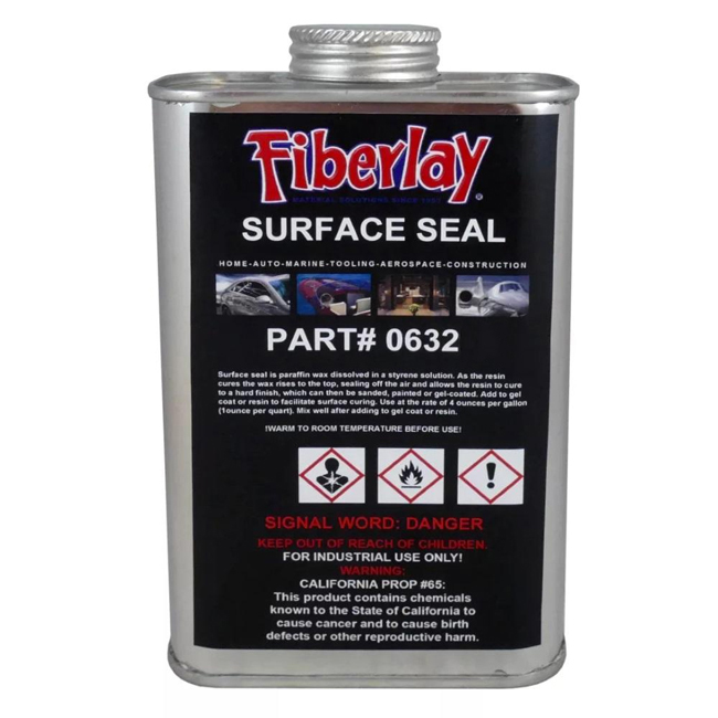 FIBERLAY SURFACE SEAL 0632 (GAL, QT, PT, 4OZ)
