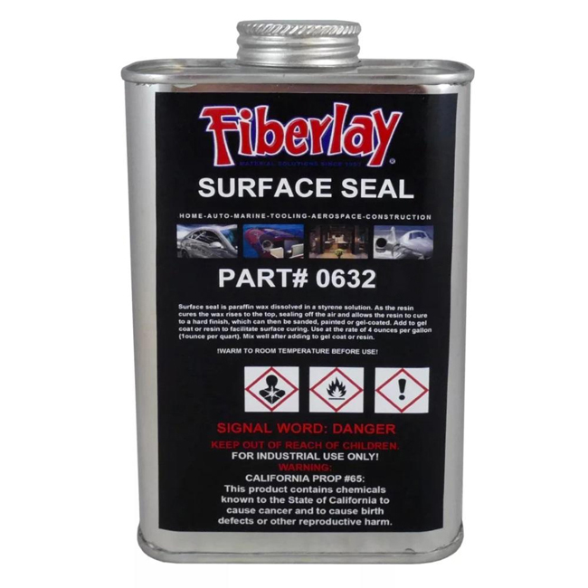 FIBERLAY SURFACE SEAL 0632 (4 OZ, PINT, QUART OR GALLON SIZES)