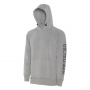 GRUNDENS DILLINGHAM TECH HOODIE METAL HEATHER SMALL