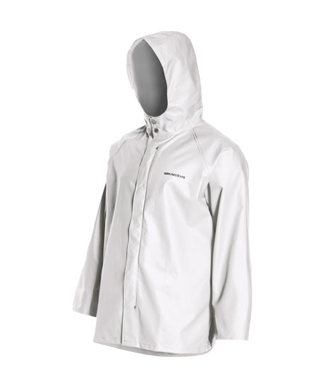 GRUNDENS SHOREMAN JACKET WHITE