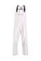 GRUNDENS SHOREMAN BIB PANTS WHITE