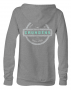 GRUNDENS ROPE KNOT LOGO HOODIE WOMEN'S ATHLETIC HEATHER X-SMALL