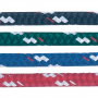 NEW ENGLAND ROPE STA SET SOLID DACRON DOUBLE BRAID BLACK 7/16" (BY FOOT)