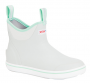 XTRATUF ANKLE DECK BOOT 6" WOMENS GRAY/LIGHT BLUE