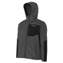 GRUNDENS BULKHEAD JACKET TECH FLEECE ANCHOR GRAY SMALL