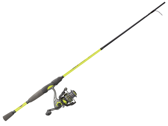 LEW'S HYPERSONIC SPINNING COMBO 2PC 6