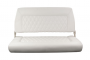 SPRINGFIELD 1042039 DOUBLE WIDE FOLDING SEAT WHITE