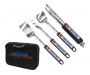 GRILL TOOL SET 5PC 304 SS TELESCOPING W/CASE