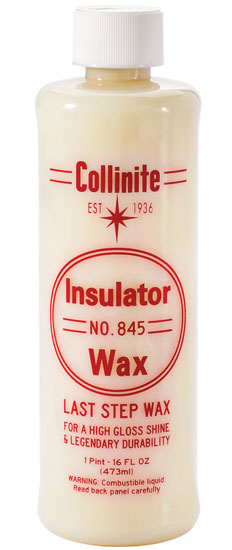 COLLINITE NO. 845 INSULATOR WAX LIQUID PINT
