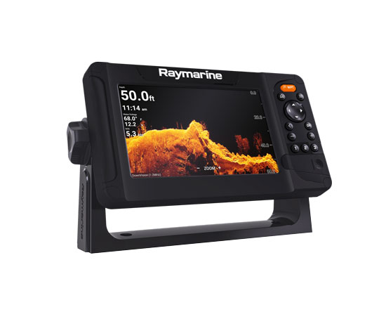 RAYMARINE ELEMENT HV 7" SONAR / GPS CHART PLOTTER W/ HV100 TRANSDUCER