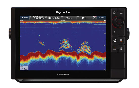 RAYMARINE AXIOM PRO S 9" MULTIFUNCTION DISPLAY WITH CHIRP CONICAL SONAR FOR