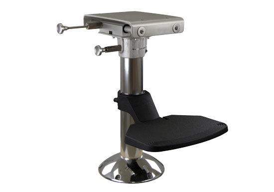 SPRINGFIELD 1457545 OFFSHORE 24" FIXED HEIGHT HELM PEDESTAL PACKAGE