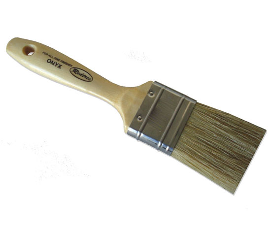 REDTREE ONYX WHITE CHINA BRISTLE PAINT BRUSH (1" - 3")