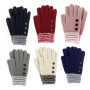 GLOVE ULTRA SOFT STRETCH KNIT ASSORTED COLORS