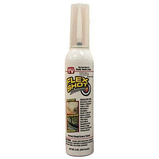 FLEX SHOT WHITE SEALANT 8 OZ