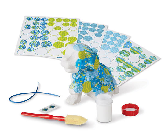 PUPPY DECOUPAGE MADE EASY CRAFT SET