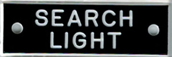 IDENTI-PLATE SEARCH LIGHT