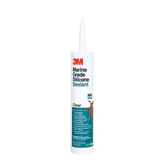 3M MARINE GRADE SILICONE SEALANT WHITE 10 OZ TUBE