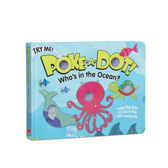 POKE-A-DOT BOOK WHO'S IN THE OCEAN