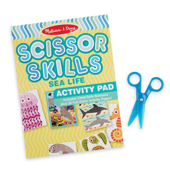 SEA LIFE SISSOR SKILLS ACTIVITY PAD